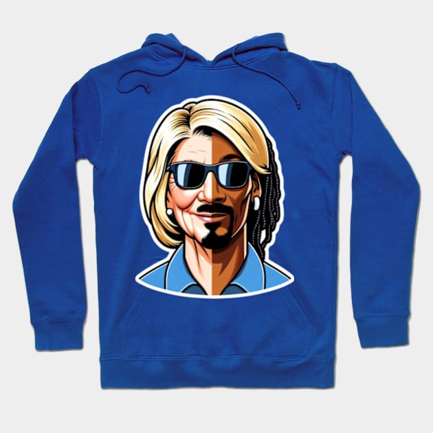 marha & snoop Hoodie by Wavey's